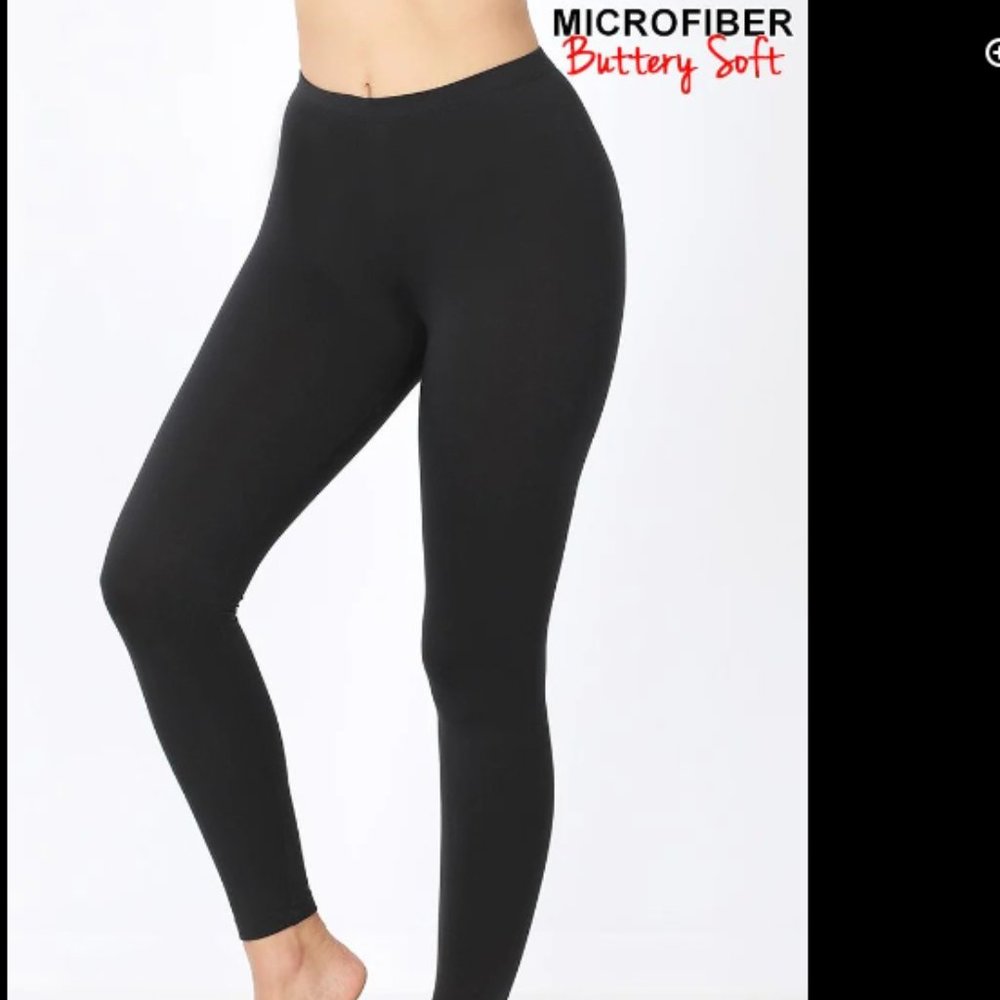 ZENANA BLACK LEGGINGS